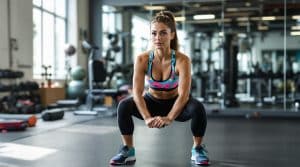 femme qui pratique le fitness